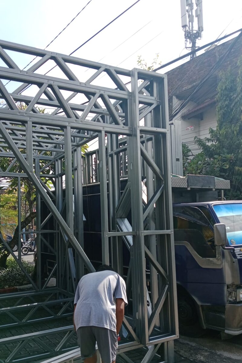 Precision light gauge steel wall framing