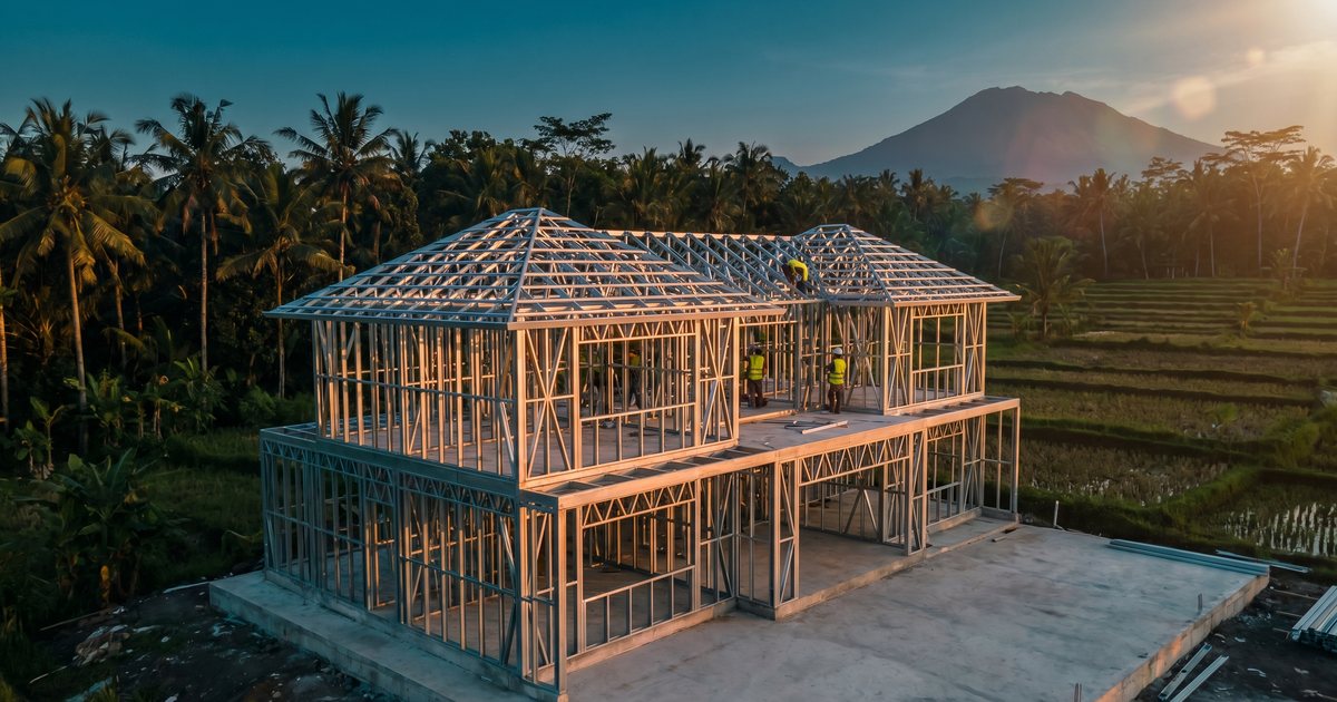 Prefab Modular Light Gauge Steel Construction Indonesia | Infinity ...